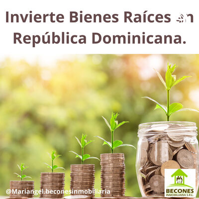 Invierte en Bienes Raíces R.D.