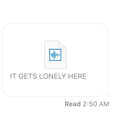 It Gets Lonely Here
