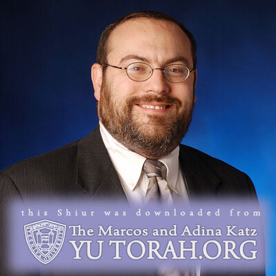 YUTORAH: R' Dovid Hirsch -- Recent Shiurim