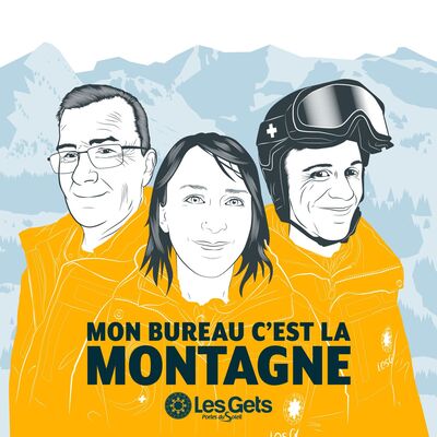Mon bureau, c'est la montagne