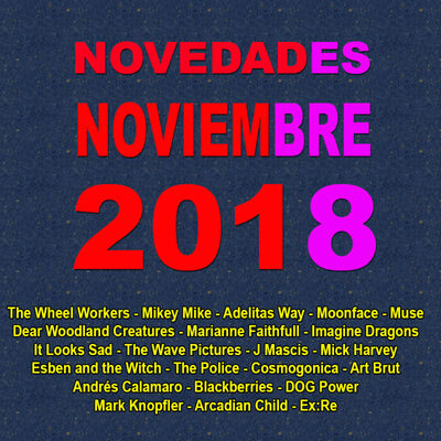 Novedades Noviembre 2018