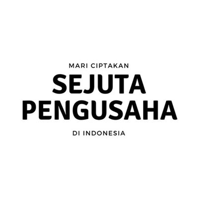 Sejuta Pengusaha