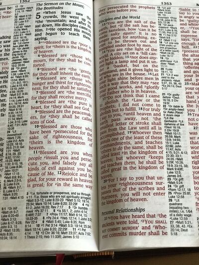 Song, Scripture, and My Thoughts