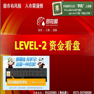 同花顺 资金看盘
