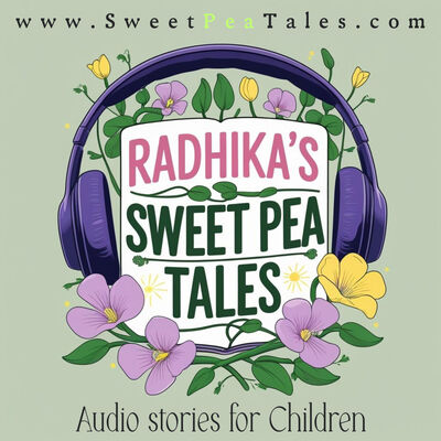 Radhika's Sweet Pea Tales ---  Audio Stories for Children. By a Mom. For every Child