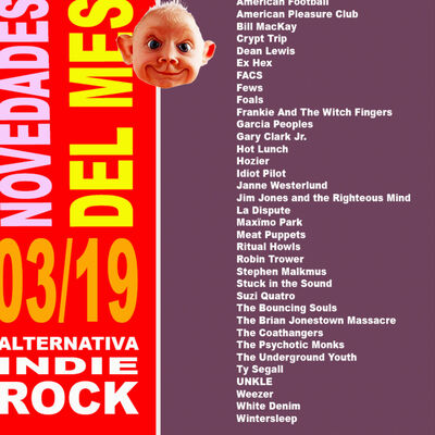 Novedades Discográficas de Marzo 2019