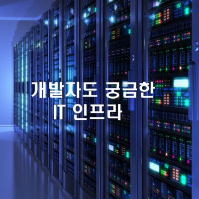 개발자도 궁금한 IT 인프라