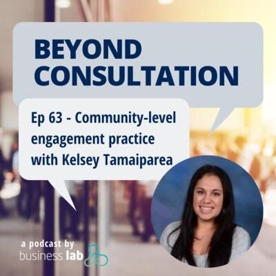 Ep 63 - Community-level engagement practice with Kelsey Taimaiporea 