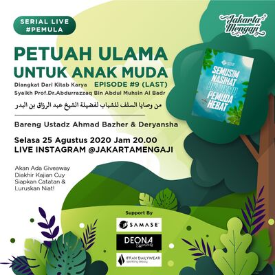 Kajian PEMULA Eps 9 - Ustadz Ahmad Bazher & Deryansha