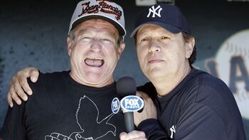 Flashback: Robin Williams and Billy Crystal read starting lineups