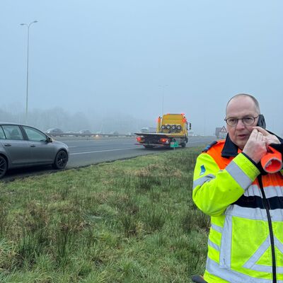 #10 - Zonder benzine op een gevaarlijke plek en werkzaamheden aan de A12