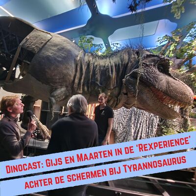 Achter de schermen bij Tyrannosaurus! Gijs en Maarten in de 'Rexperience'