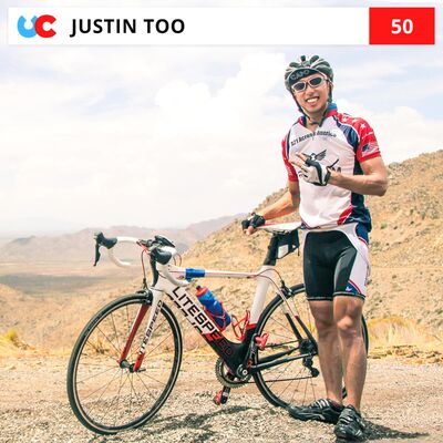 Ep 50: Justin Too - Founder of The Ultra Cycling Show (ft. Christoph Strasser)