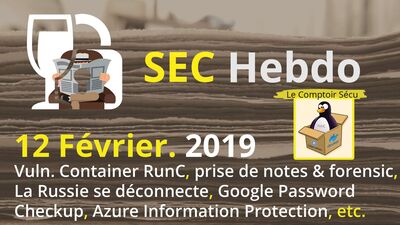 [SECHebdo] 12 Février 2019
