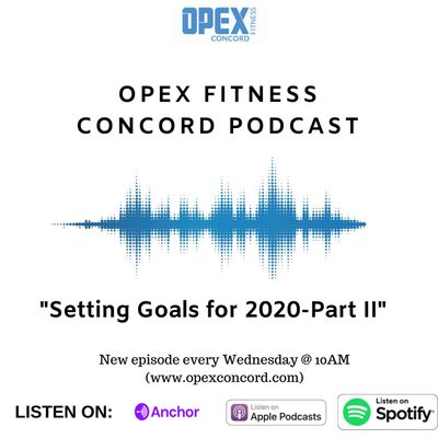 Setting Goals in 2020-Part II