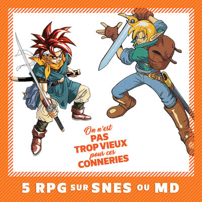 5 RPG sur Super Nes ou Megadrive (1993 - 1996)