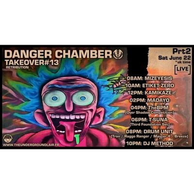 Mizeyesis for Danger Chamber Digital Takeover on The Underground Lair - June 22 2024