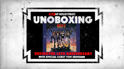 UNBOXING KISS "Destroyer" 45th Anniversary Super Deluxe Box Set With Designer Tom Jermann