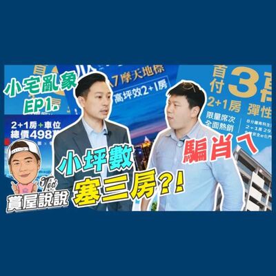 37【賞屋說說】 ☛小宅亂象EP1. 小坪數塞三房! 假三房 主臥該有的坪數 小空間垂直收納 1+1房 feat. 宜蘭邦☚