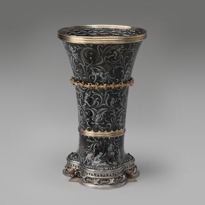 带猿的酒杯 · 大都会艺术博物馆