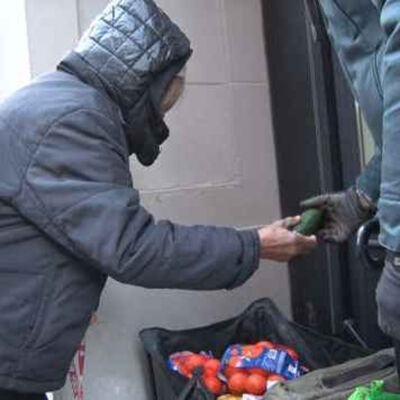 811: Tina Tombstone: A friend I volunteer delivering food to the needy with