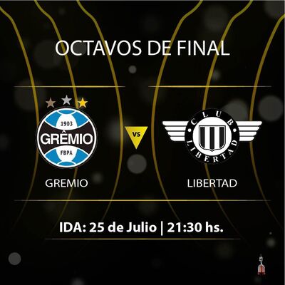 GREMIO - LIBERTAD [OCTAVOS: IDA]