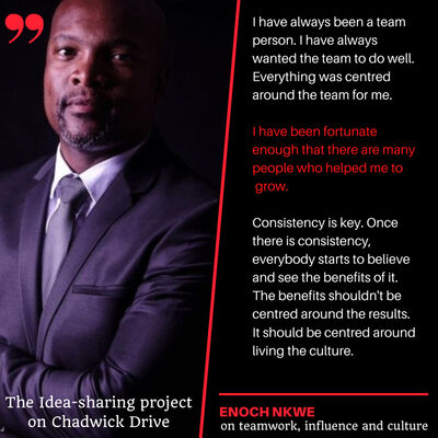 "The more you listen, the more you learn." - Enoch Nkwe [Pavilion Conversations Ep. #02]