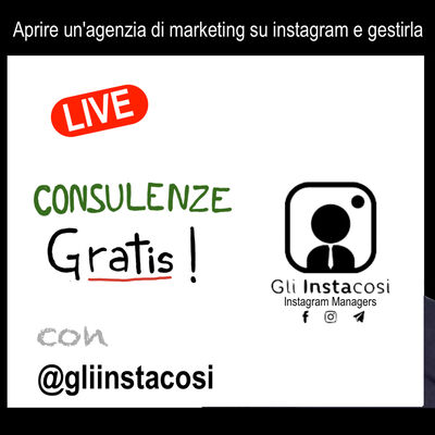 Come aprire un'agenzia di marketing su instagram e gestirla - con Gli Instacosi - Storie di Business (n°14)