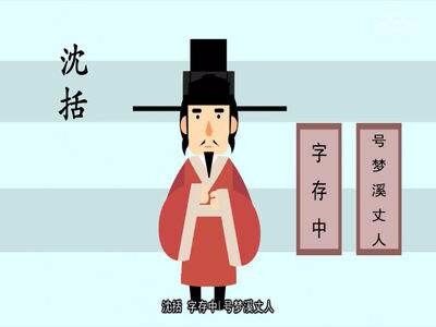 87.刨根问底的沈括（讲给小宝宝的100个故事）