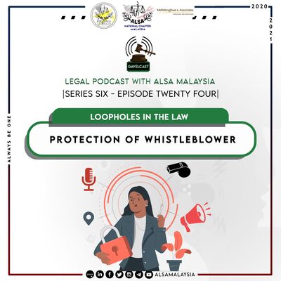 Series 6 Episode 24 - Protection of Whistleblower