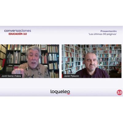 Jordi Sierra i Fabra: “Dar un móvil a un niño de 12 años es un arma de destrucción masiva”