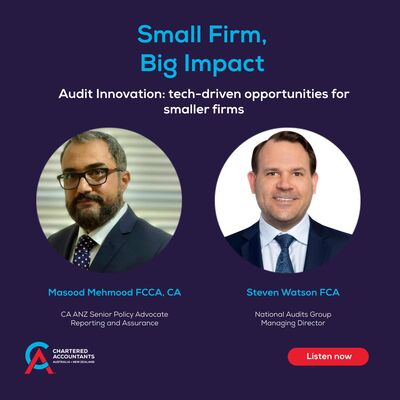 S5E5: Audit Innovation: tech-driven opportunities for smaller firms