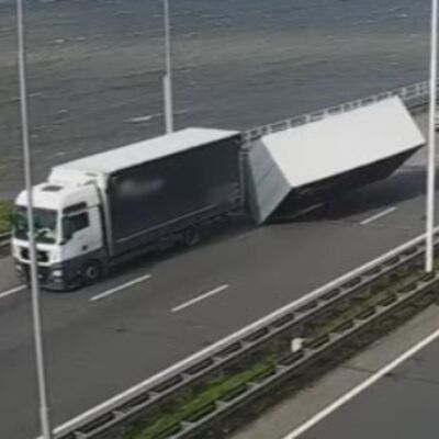 Wees alert: zware windstoten en hevige regen