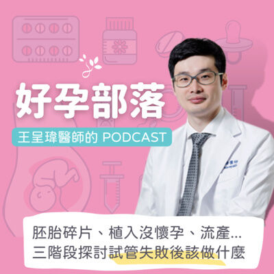 胚胎碎片、植入沒懷孕、流產...  三階段探討試管失敗後該做些什麼｜好孕部落第三季 Ep. 2