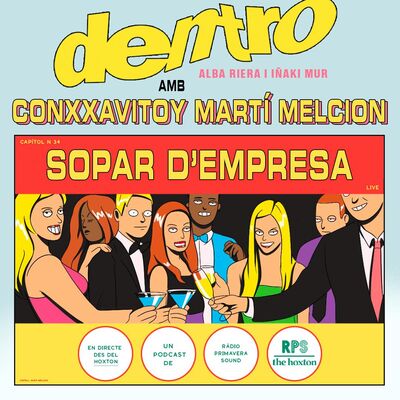 SOPAR D'EMPRESA amb Conxxa Vitoy i Martí Melción