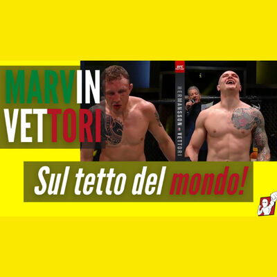 UFC Italia News Marvin Vettori sul tetto del mondo