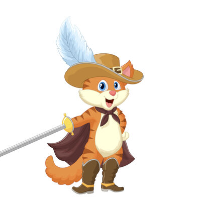 17. El gato con botas