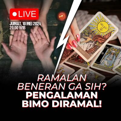 LIVE | Bahas Ramalan dan Pengalaman Bimo DIRAMAL! - Chillspiracy