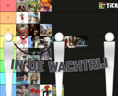 In de wachtrij aflevering 37. // De officiële Efteling sprookjesbos tierlist!