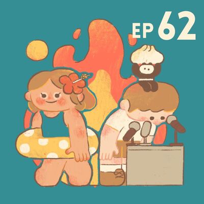 EP62【插畫Talk】沖繩放鬆曬傷🔥社群貓熊炎上🐼