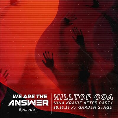 ANSWER At Hilltop Goa - NINA KRAVIZ Afterparty