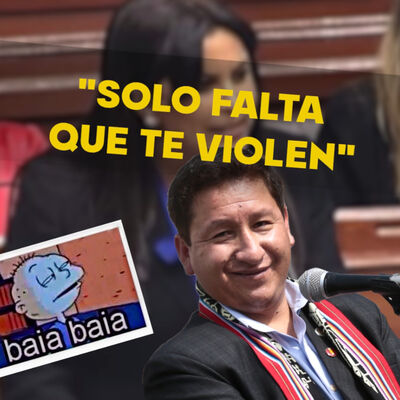 #AlVuelo Guido Bellido en el ojo de la tormenta por agresión a congresista Patricia Chirinos
