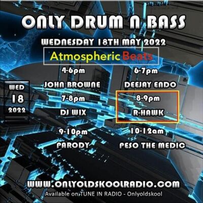 Atmospheric Beats - R Hawk - 18 May 2022 - Only D&B