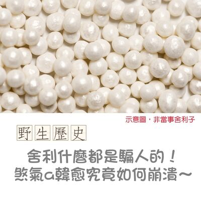 舍利什麼都是騙人的！煞氣a韓愈究竟如何崩潰？