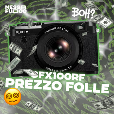IL PREZZO DELLA FUJI GFX100RF È ASSURDO