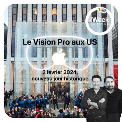 Le premier jour du Vision Pro aux États-Unis