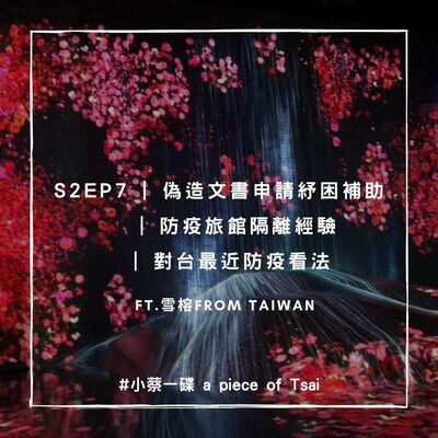 S2E7 | 偽造文書申請紓困補助 | 防疫旅館隔離經驗 | 對台最近防疫看法  ft. 雪榕 from Taiwan