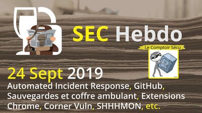 [SECHebdo] 24 Septembre 2019