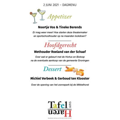 De Tafel van Haren - S01E02 - Corona, Aankoop Hortus & Biotoop, Zonnepark Mikkelhorst