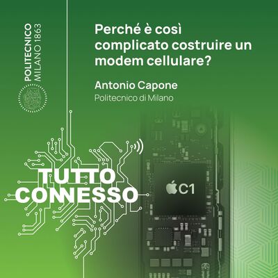 Perché è così complicato costruire un modem cellulare? Con Antonio Capone